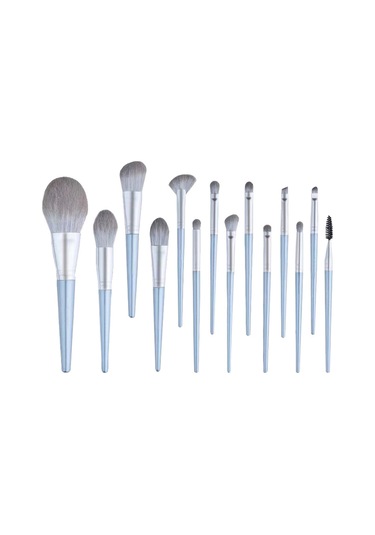 Moveevo 14 Adet Makyaj Fırçası Seti Sentetik Fırça Seti Fondöten Pudra Allık Göz Farı Karıştırmak İçin