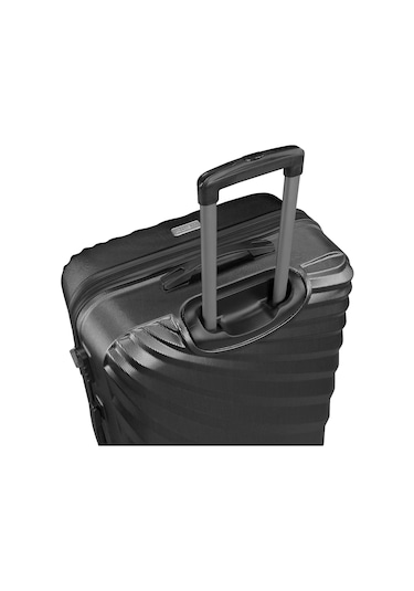 Wexta Wx-300 Anatolya Serisi Siyah Orta Boy Valiz Siyah