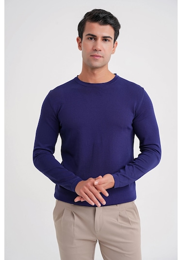 Efor Tr 888 Triko Slim Lacivert Lacivert