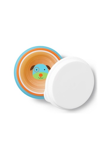 Skip Hop Zoo Smart Beslenme Seti 3'Lü Köpek Mavi