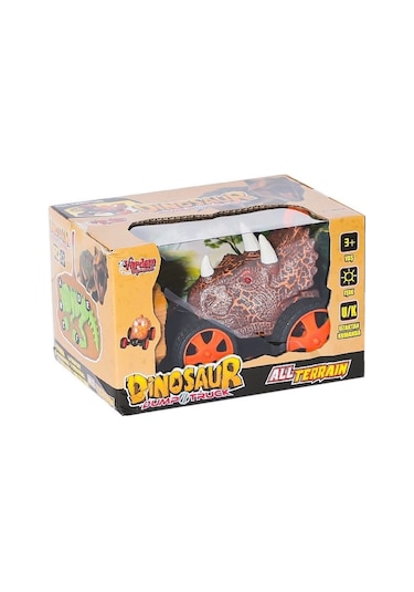 Sm-689-31-32 Kumandalı Işıklı Dinazor Araba -vardem