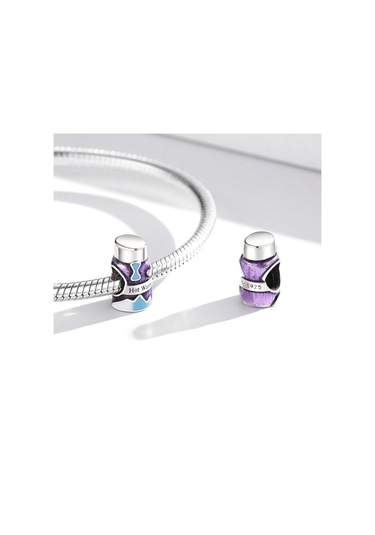 S925 Ayar Gümüş Mini Vakum Bardak Boncuk For Mini Vacuum Cup Çok Renkli