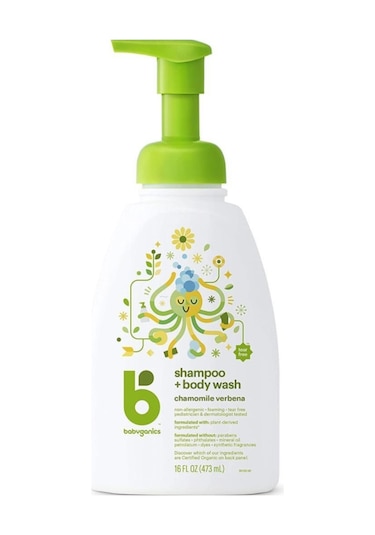 Babyganics Bebek Saç ve Vücut Şampuanı 473 ML