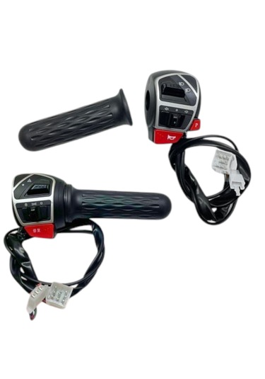 3 Tekerli E-bike Elektrikli Kasalı Motosiklet Bisiklet Sağ Sol