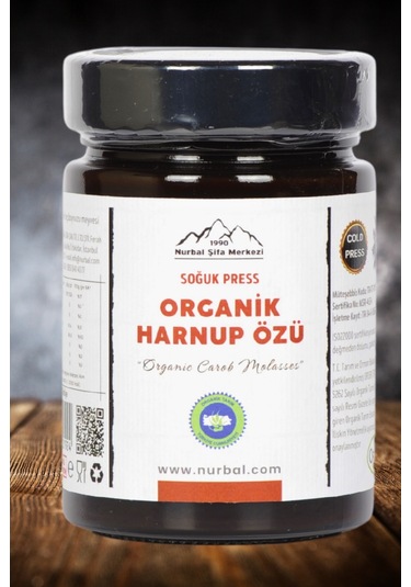 Nurbal Şifa Merkezi Organik Harnup Özü 450 G