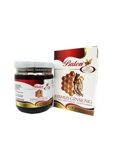 Balen Bal Polen Kırmızı Ginseng Arı Sütü Karışımı 230 G
