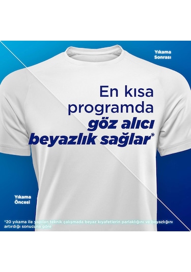 Omo Express Fresh Ultra Beyaz Sıvı Çamaşır Deterjanı 1480 Ml X1 1480 ML