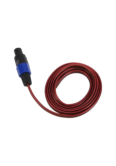 Speakon Hoparlör Kablosu Çıplak Tel Açık Uçlu Kablo, Speakon'dan Hoparlöre