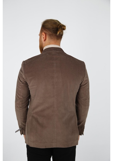 Brango 30152 Erkek Blazer Ceket Vizon