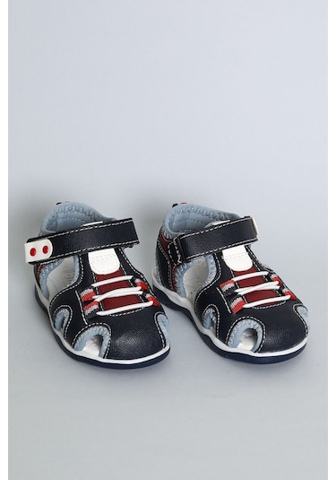 Gimer - Önü Kapalı Lacivert Çocuk Sandalet - Brcn030301Fp2G