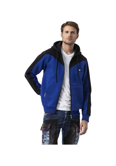 Cl580 Fearless Impact Men Sweatshirt Saxeblue