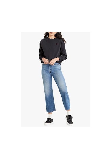 Levi's Standard Crew Sweatshirt Kadın A3172-0010-8893 Siyah