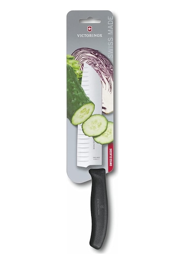 Victorinox 6.8523.17B Blisterli Santoku Bıçağı Inox