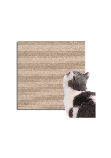 Suntek Kedi Tırmalama Matı Ezme Pençeleri Çok Yönlü Bej