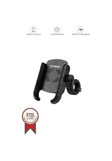 Motor Ve Bisiklet Telefon Tutucu Jx-044 Siyah Siyah