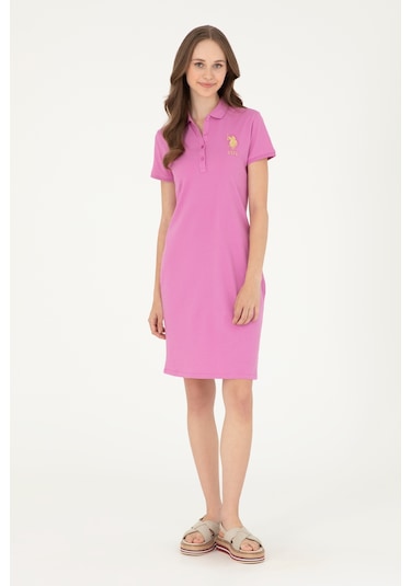U.s. Polo Assn. Kadın Menekşe Elbise Örme 50280069-vr037 Menekşe
