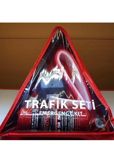 Trafik Seti Üçgen Yönetmeliğe Uygun Üçgen Trafik Seti