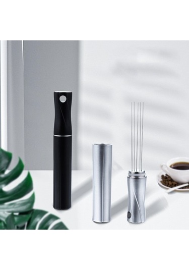 Metabagua Wdt Aracı, Espresso Dağıtım Araçları, Iğneler 0.4mm Karıştırıcı Gümüş Y9d4on Gümüş