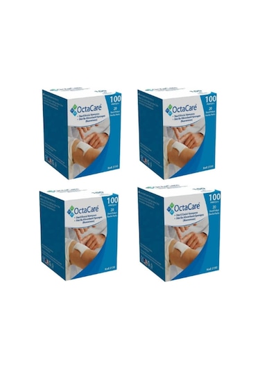 Medikaltec Octacare Steril Emici Kompres Gazlı Bez 7,5x7,5cm 400 Adet
