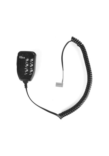 Pazly 6 Ton 120db Araba Alarm Megafon, Havalı Korna, 12v Araçlar İçin 6 Siren Sesli, Yüksek Kaliteli Abs Plastik, Çok Fonksiyonlu