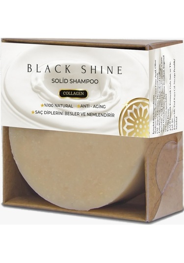 Black Shine Bs Saç Dökülmelerine Karşı Kolajen Katkılı Katı Şampuan 100 G