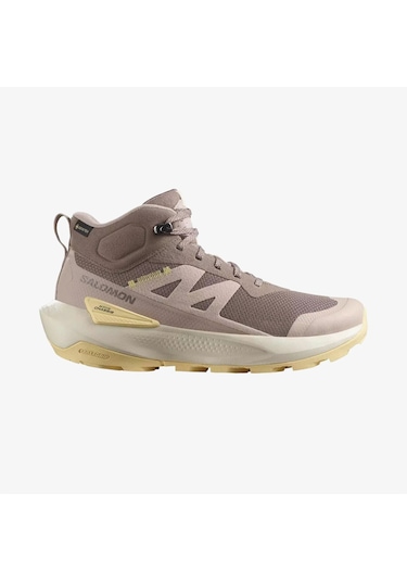 Salomon Elixir Active Mid Gore Tex Kadın Kahverengi Bot L47760600 Kahverengi