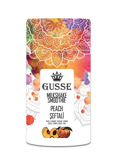 Gusse Milkshake ve Smoothie Şeftali Aromalı İçecek Tozu 1 KG