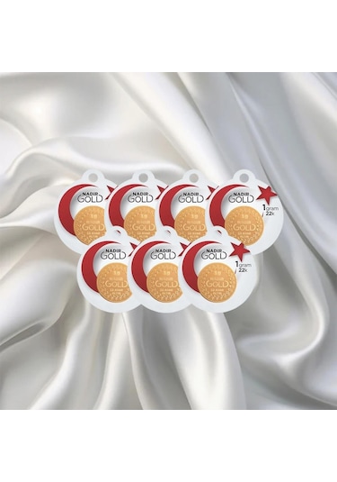 Leva Gold 7 Adet 1 Gr 22 Ayar Nadir Gram Altın