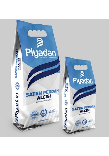 Piyadan Saten Perdah Alçısı (4 KG/Trb)