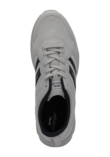 Slazenger IDEAL I Büyük Beden Erkek  Gri / Lacivert Koşu & Yürüyüş Spor Ayakkabısı