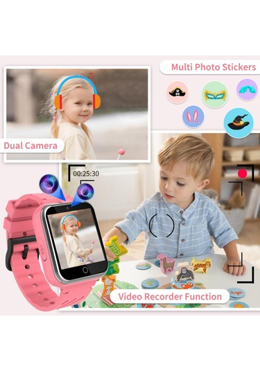 Teltree X32 Dokunmatik Ekran Arama Fonksiyonu Çocuk Akıllı Saat (İthalatçı Garantili)