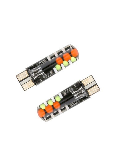 16 Renkli Çakarlı T10 Ampul Laam310