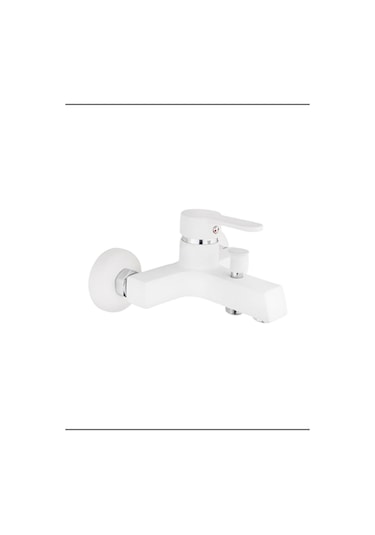 Arya Banyo Bataryası Beyaz - Krom KROM