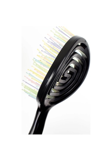 Nascita Pro Üç Boyutlu Oval Saç Fırçası 05 Siyah