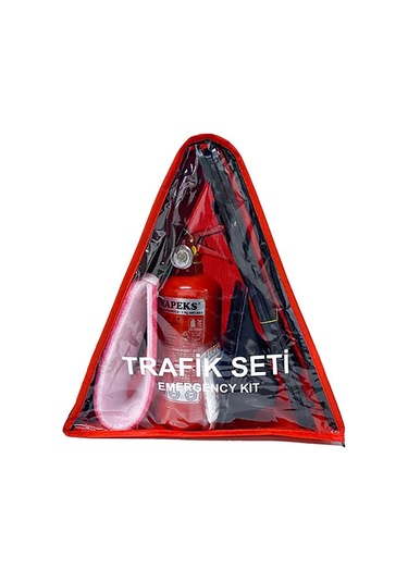 Üçgen Trafik Ve İlk Yardım Seti Karayollarına Uygun Trafik Seti