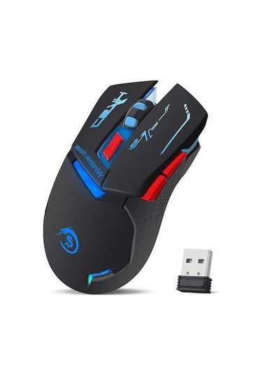 Novahub Hxsj X30 Kablosuz Şarjlı Mouse - 3 Dpı Ayarlı, Ergonomik, 10m Menzil, 1200mah Pil Optik, Kullanıcı Dostu Design Optik