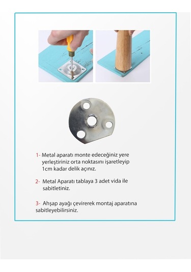 Tsmpapel Sehpa Ayağı - Kütük Sehpa - Orta Sehpa -Zigon Sehpa Ayağı