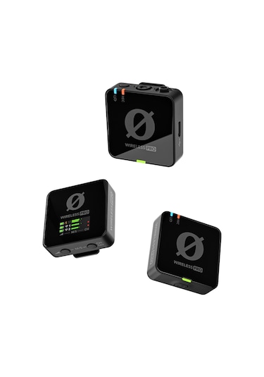 Rode Wireless Pro 2 Kişilik Kablosuz Yaka Mikrofonu