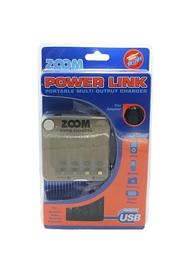 Zoom Power Link C-514 Hızlı Pil Şarj Cihazı