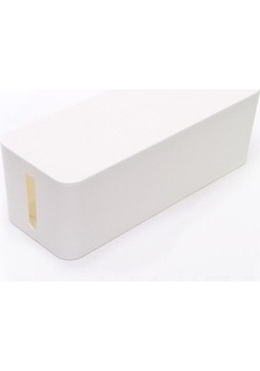 Wezone Koyu Siyah Orta Boy Plastik Kablo Düzenleyici Kutusu - Ev Elektrik Soketleri Ve Kabloları İçin Organizatör Aleti