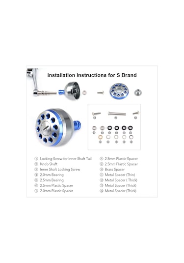 Kosona Metal Cnc Hassas Tekerlek, Olta Makinesi Kolu Parçası, 38mm Çap, Su Tüpü, Dayanıklı, Mavi/green/sarı Seçenekli