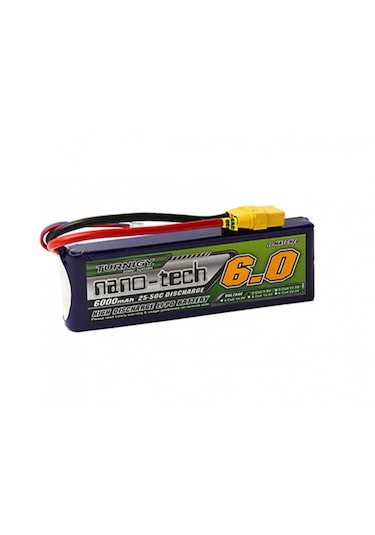 Turnigy Nano-tech 6000mah 2s 25 50c Lipo Batarya