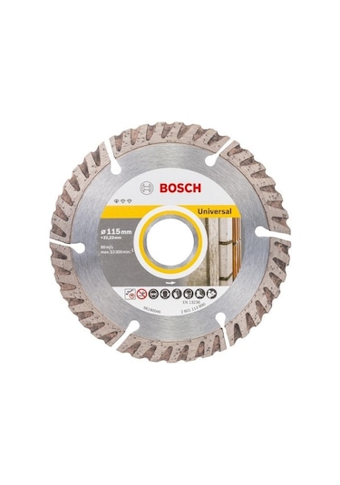 BOSCH Universal Hızlı Kesim İçin Elmas Testere 115 mm