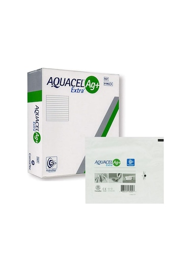 Convatec Aquacel Ag Alginate Gümüşlü Yara Örtüsü Aquacel 15 x 15 CM 5 Adet