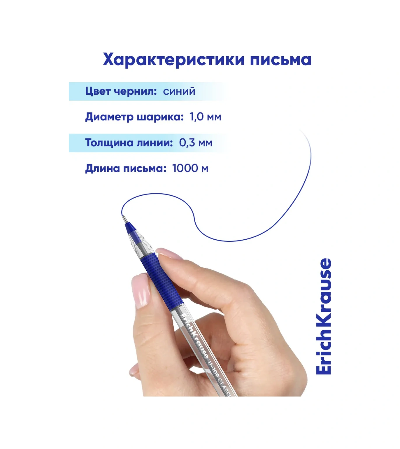 Erichkrause Mavi Tükenmez Kalem Uçları 1,0 Mm 12 Adet 43857250 Mavi