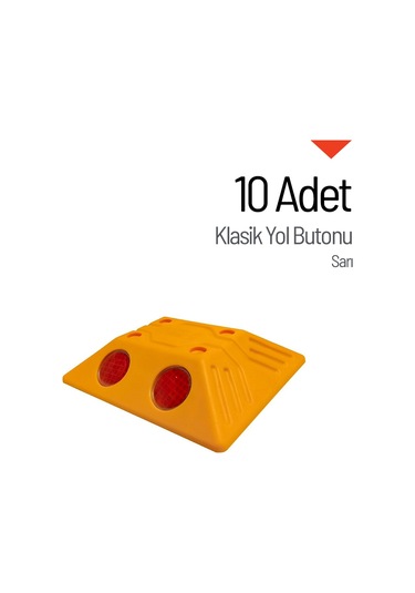 10'lu Klasik Yol Butonu Seti-3696
