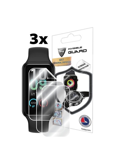 Amazfit Band 7 Akıllı Saat ile uyumlu IPG Ekran Koruyucu (3 Adet)