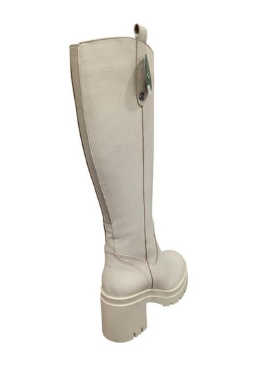 Venüs 2351307k Kalın Platform Topuk Deri Günlük Kadın Çizme Bej