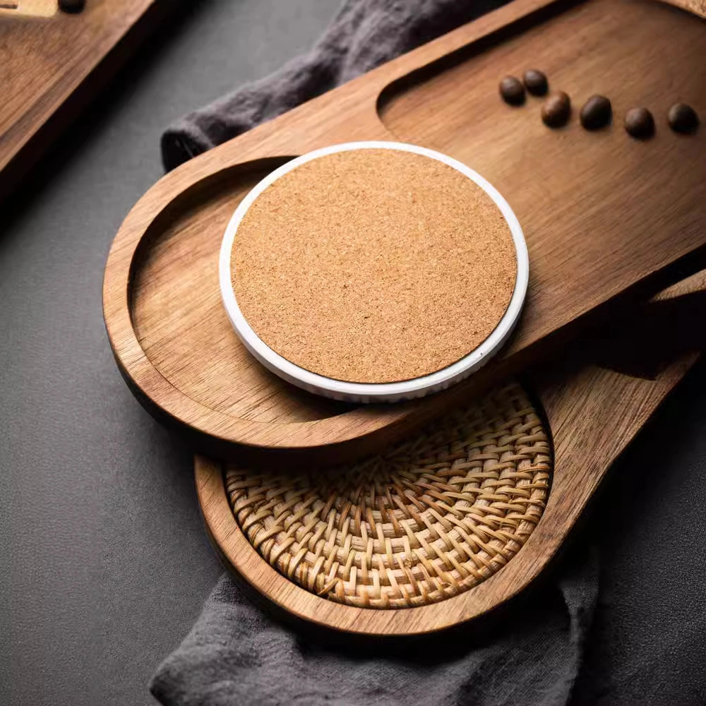 Qingmipy Japon Stilinde Ahşap Tabak, Kiremit Üstü, Gömlek, Tatlı, Kahvaltı Servisi İçin, Rustik Tasarım, Dayanıklı Malzeme F Modeli - 179 Gr