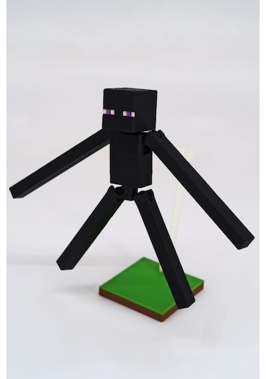 Minecraft Enderman - Oynar Eklemli Oyuncak Figür